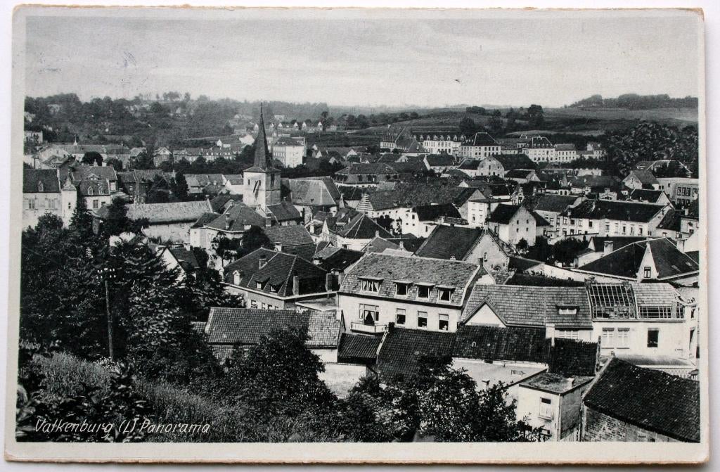 Valkenburg, Panorama, Verzamelen, Ophalen of Verzenden, 1920 tot 1940, Gelopen, Limburg
