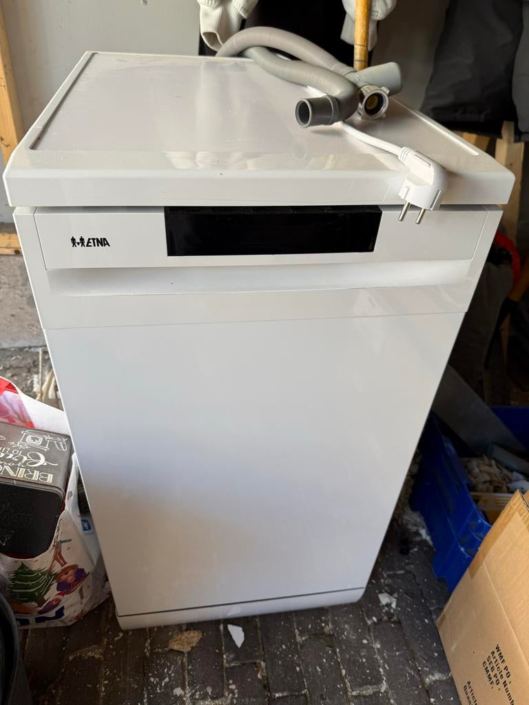 Etna vaatwasser - Compact en efficiënt, Ophalen, Tussenbouw, Eco programma, Zo goed als nieuw