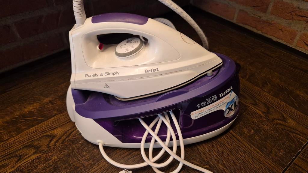 Tefal Purely & Simply Stoomstrijkijzer, Witgoed en Apparatuur, Strijkijzers en Strijkplanken, Ophalen of Verzenden, Zo goed als nieuw