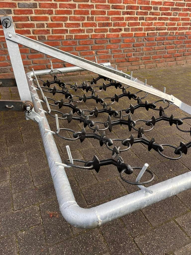 Weidesleep Weide-eg Gegalvaniseerd minitractor