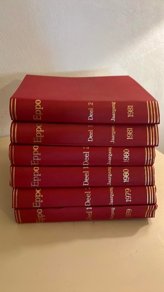 3 ingebonden jaargangen EPPO 1979/1980/1981, Ophalen, Zo goed als nieuw, Algemeen