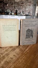 Twee oude kookboeken van de huishoudschool, Boeken, Kookboeken, Ophalen of Verzenden, Gelezen