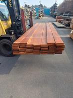 Geschaafde vlonderplank/dekdeel hardhout 28x145 nr. 656, Ophalen, Nieuw, Hout