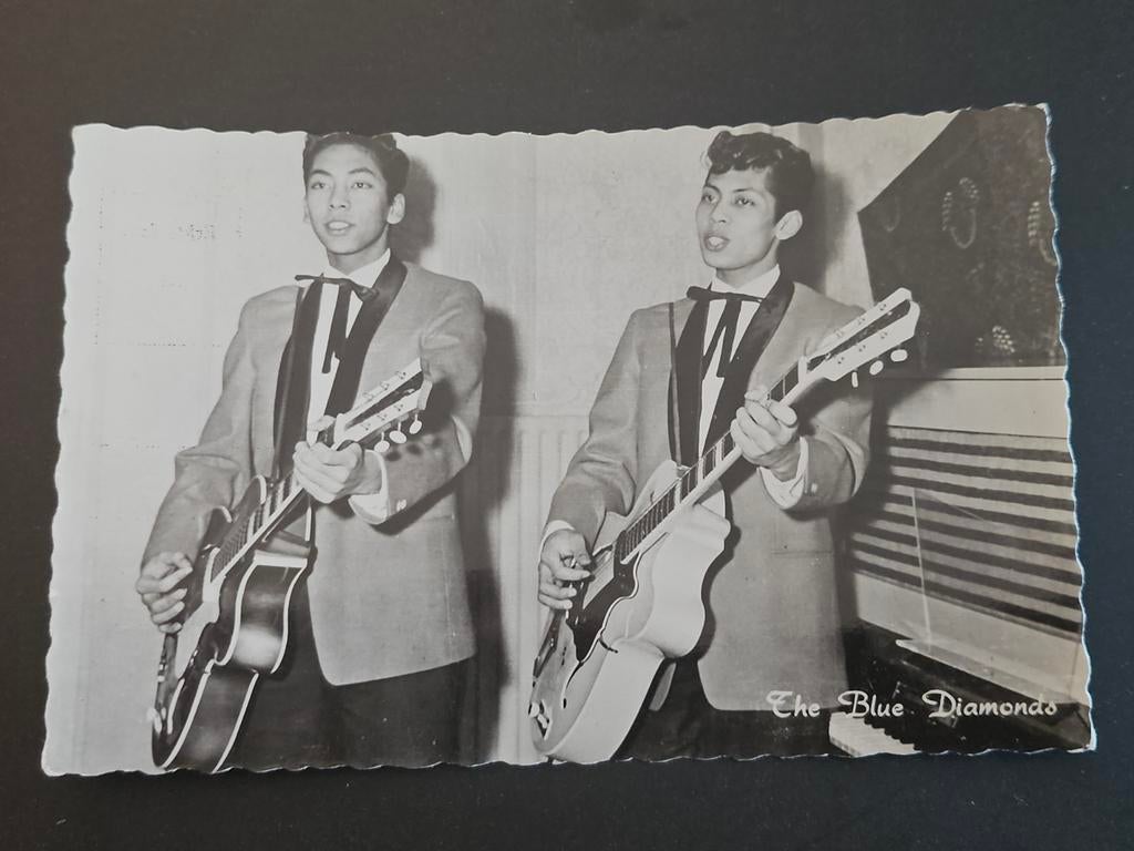 Ansichtkaart The Blue Diamonds, Ophalen of Verzenden