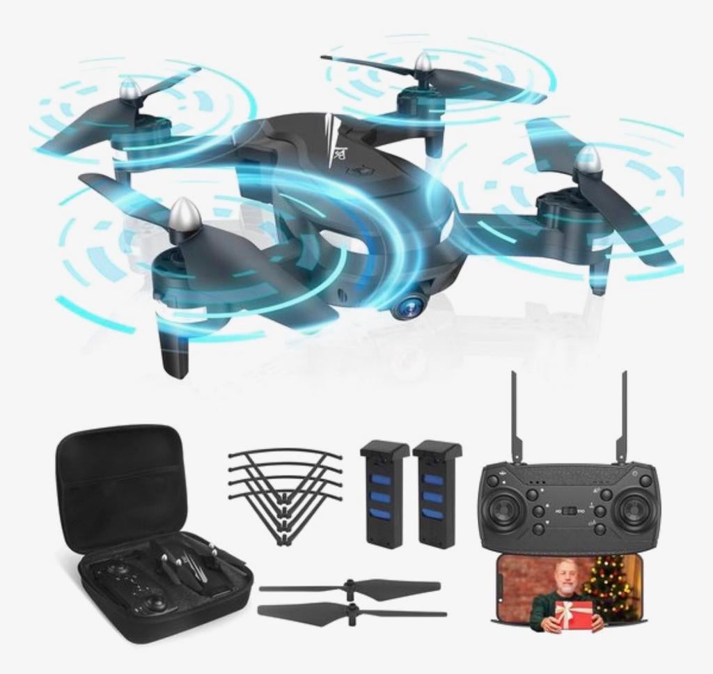 Nieuwe Mini Drone met Camera - Perfect voor Beginners, Audio, Tv en Foto, Drones, Ophalen, Nieuw, Bediening via smartphone, Cameradrone