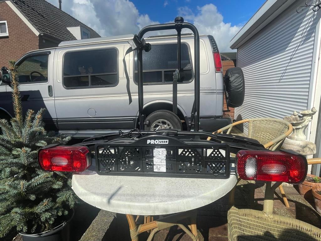 ProUser Amber II fietsendrager, Auto diversen, Fietsendragers, Ophalen, Zo goed als nieuw, 2 fietsen, Trekhaakdrager