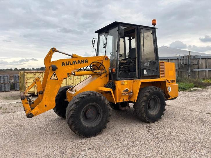 Ahlmann AL 100 shovel wiellader (bj 1997), Zakelijke goederen, Machines en Bouw | Kranen en Graafmachines, Wiellader of Shovel