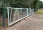 schuifpoort schuifhek 10 mtr. lang, 7,5 mtr. doorgang, Ophalen, Staal, Schuifpoort, Zo goed als nieuw