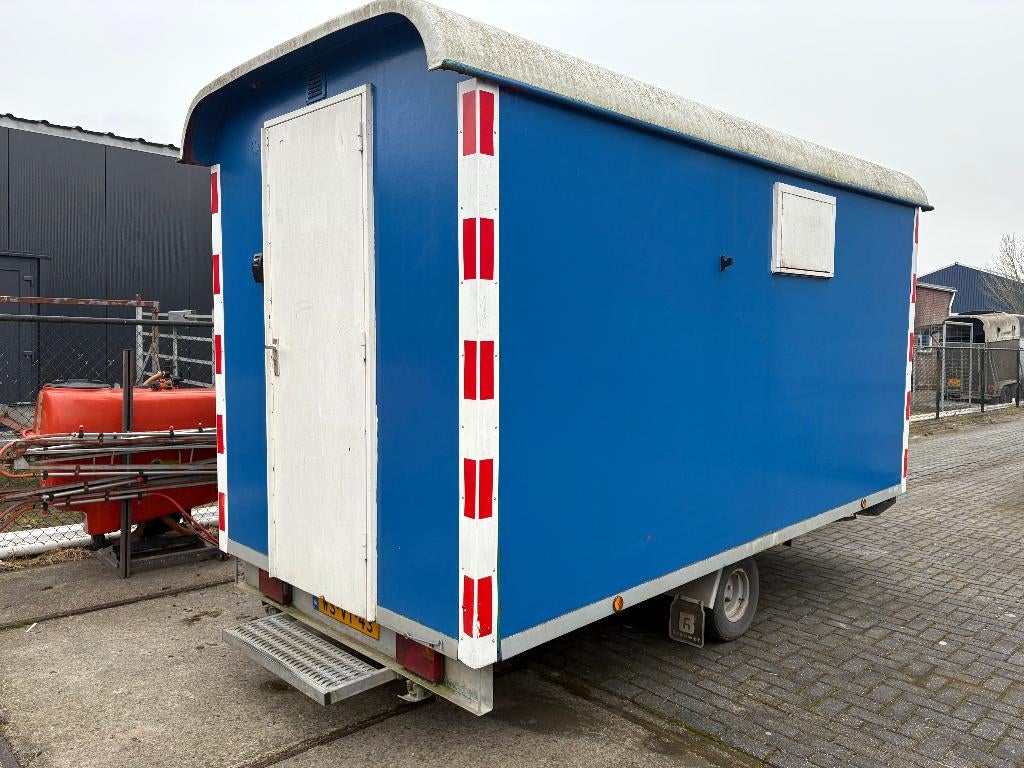 Te koop toiletwagen, wc wagen, sanitair wagen snelverkeer, Doe-het-zelf en Verbouw, Ophalen, Gebruikt