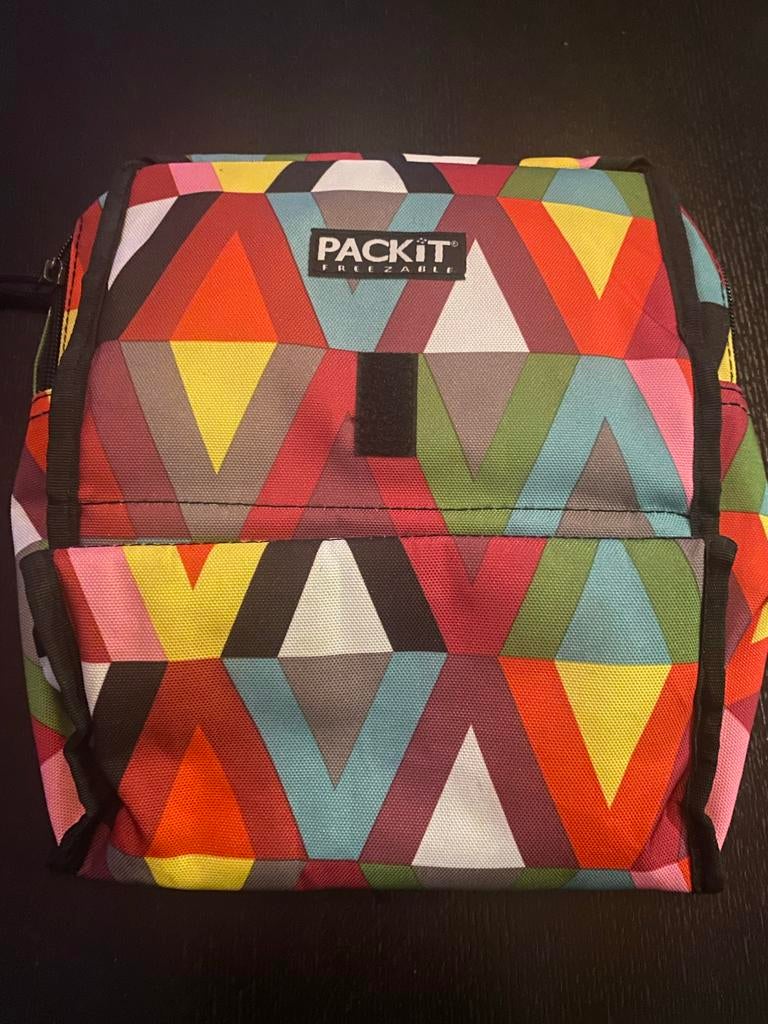 PackIt Koeltas - Kleurrijk en Handig voor Onderweg, Ophalen of Verzenden, Zo goed als nieuw, Koeltas, Koelelement