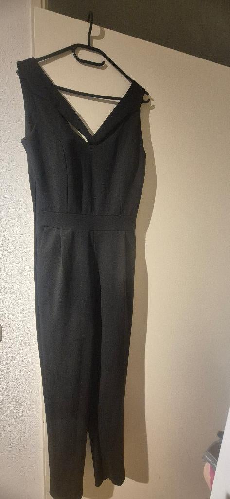 Jumpsuit zwart, Kleding | Dames, Jumpsuits, Ophalen, Zo goed als nieuw, Maat 36 (S), Zwart
