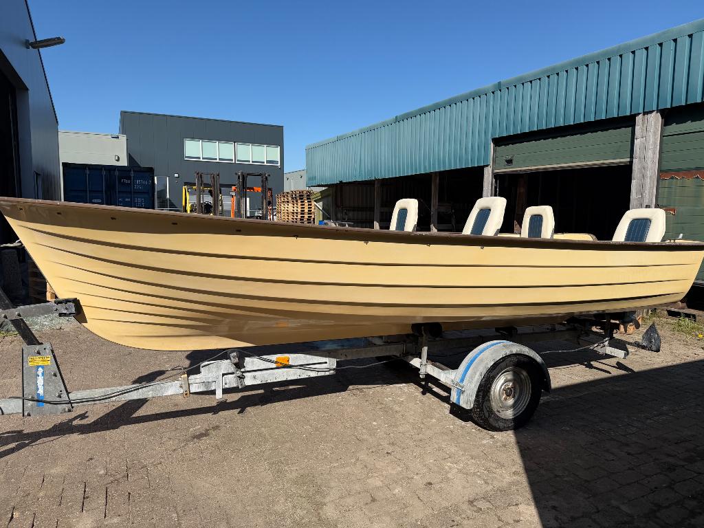 Rana 17 . vaarklaar en praktisch, Watersport en Boten, Vis- en Consoleboten, Ophalen, Gebruikt, Tot 10 pk, 3 tot 6 meter