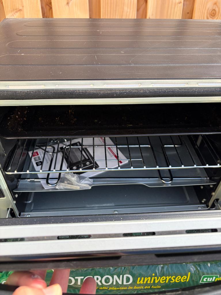 Mobiele Oven, Ophalen, Zwart, 50 tot 100 cm, Zo goed als nieuw