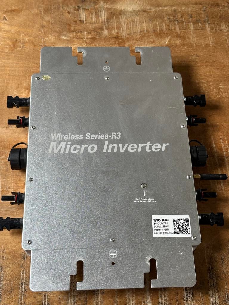 Micro Omvormer 1600 watt voor 4 zonnepanelen, Ophalen of Verzenden