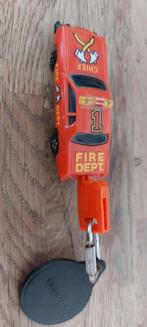 Vintage Kidco brandweerauto sleutelhanger 1980, Ophalen of Verzenden