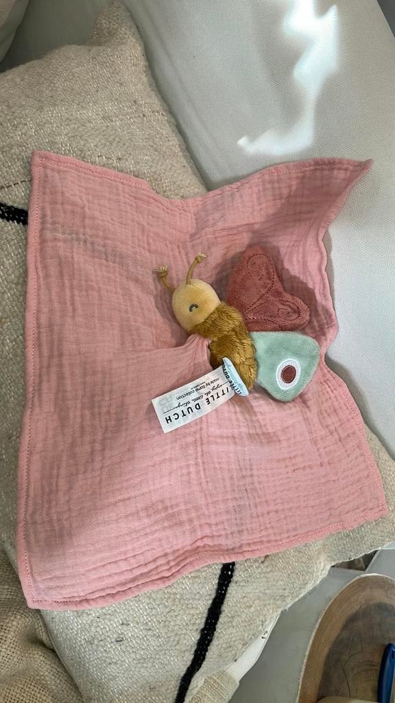 Little dutch vlinder butterfly knuffeldoekje roze, Kinderen en Baby's, Speelgoed | Knuffels en Pluche, Ophalen of Verzenden, Nieuw