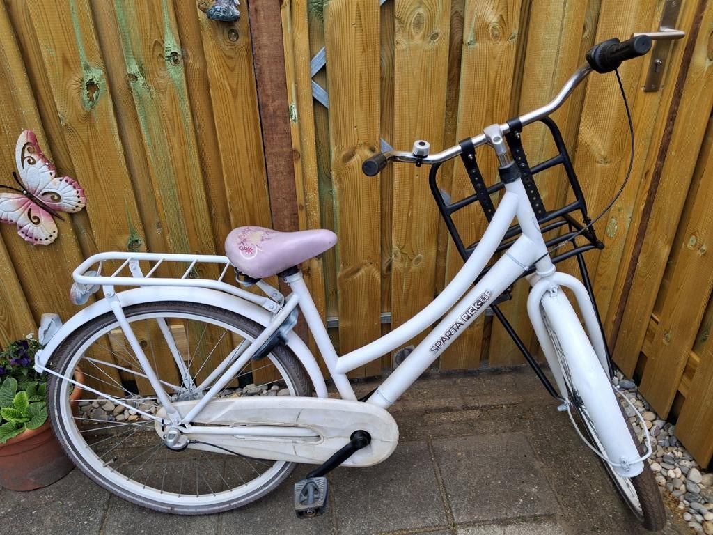 Sparta pick up meisjesfiets 24 inch, Fietsen en Brommers, Fietsen | Meisjes, Ophalen, Gebruikt, 24 inch, Versnellingen