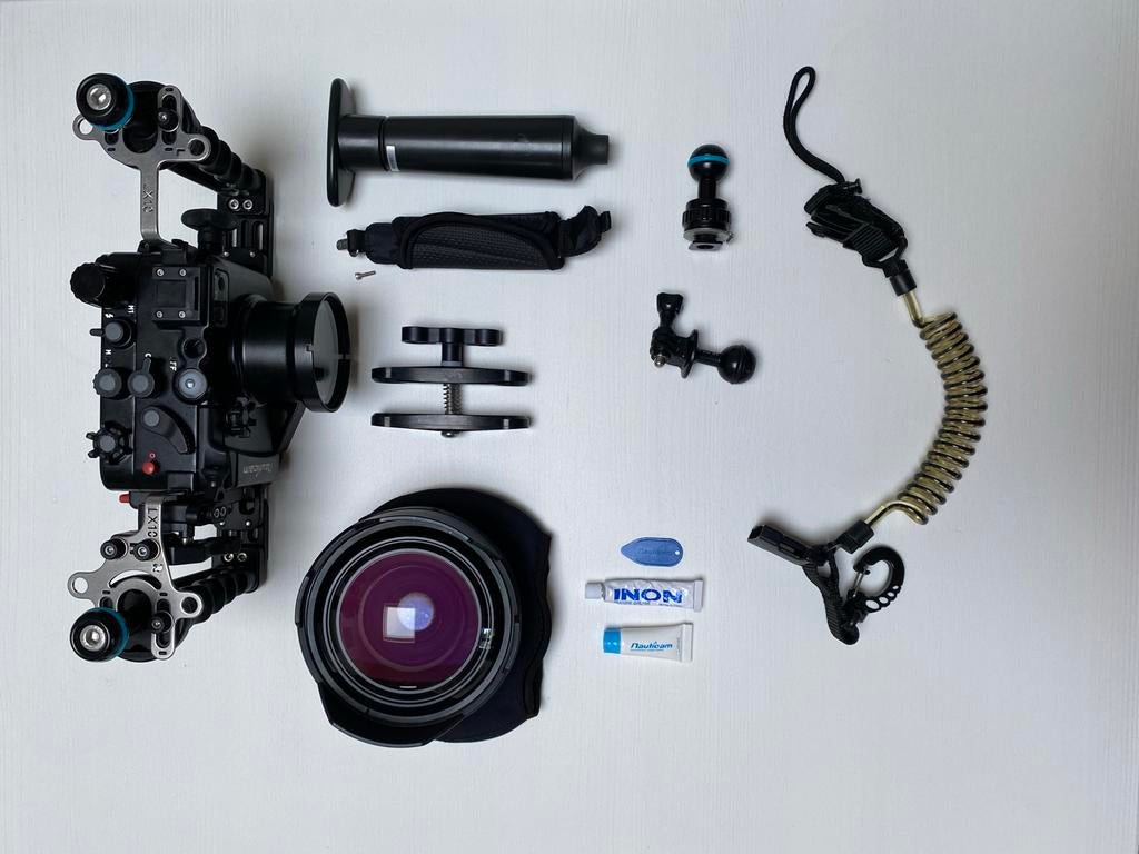 Panasonic DMC-LX10 met Nauticam onderwaterhuis en tas, Gebruikt, Compact, Ophalen of Verzenden, 4 t/m 7 keer