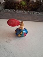 Mooie kleine antieke parfum verstuiver van porselein, Ophalen, Zo goed als nieuw