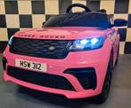Kinderauto Range Rover Velar - leren zit - soft start - RC, Ophalen of Verzenden, Nieuw