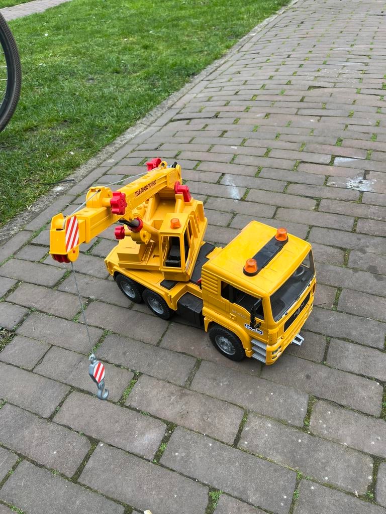 Speelgoed kraan, Ophalen, Zo goed als nieuw