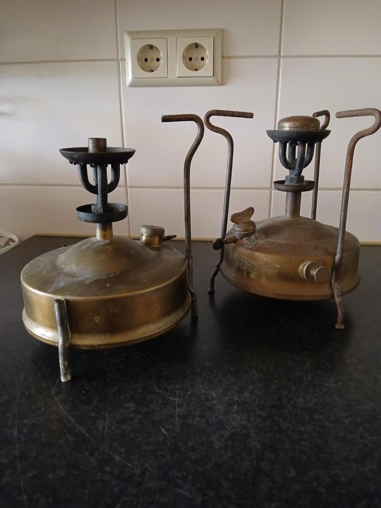 Petroleum branders,of druk branders voor benzine?, Antiek en Kunst, Ophalen of Verzenden