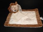 ZDT LEEUW KNUFFELDOEK ANIMAL BLANKET VELOURS ROOMWIT, Ophalen of Verzenden, Nieuw, Overige typen
