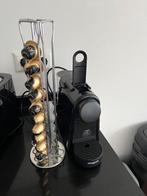 Nespresso Essenza Mini Magimix + capsulehouder – compleet, Ophalen, Gebruikt, Espresso apparaat, Koffiepads en cups