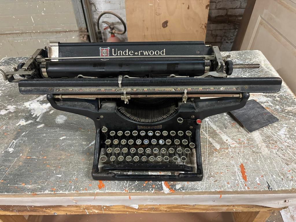 Underwood typemachine, Diversen, Typemachines, Ophalen, Gebruikt