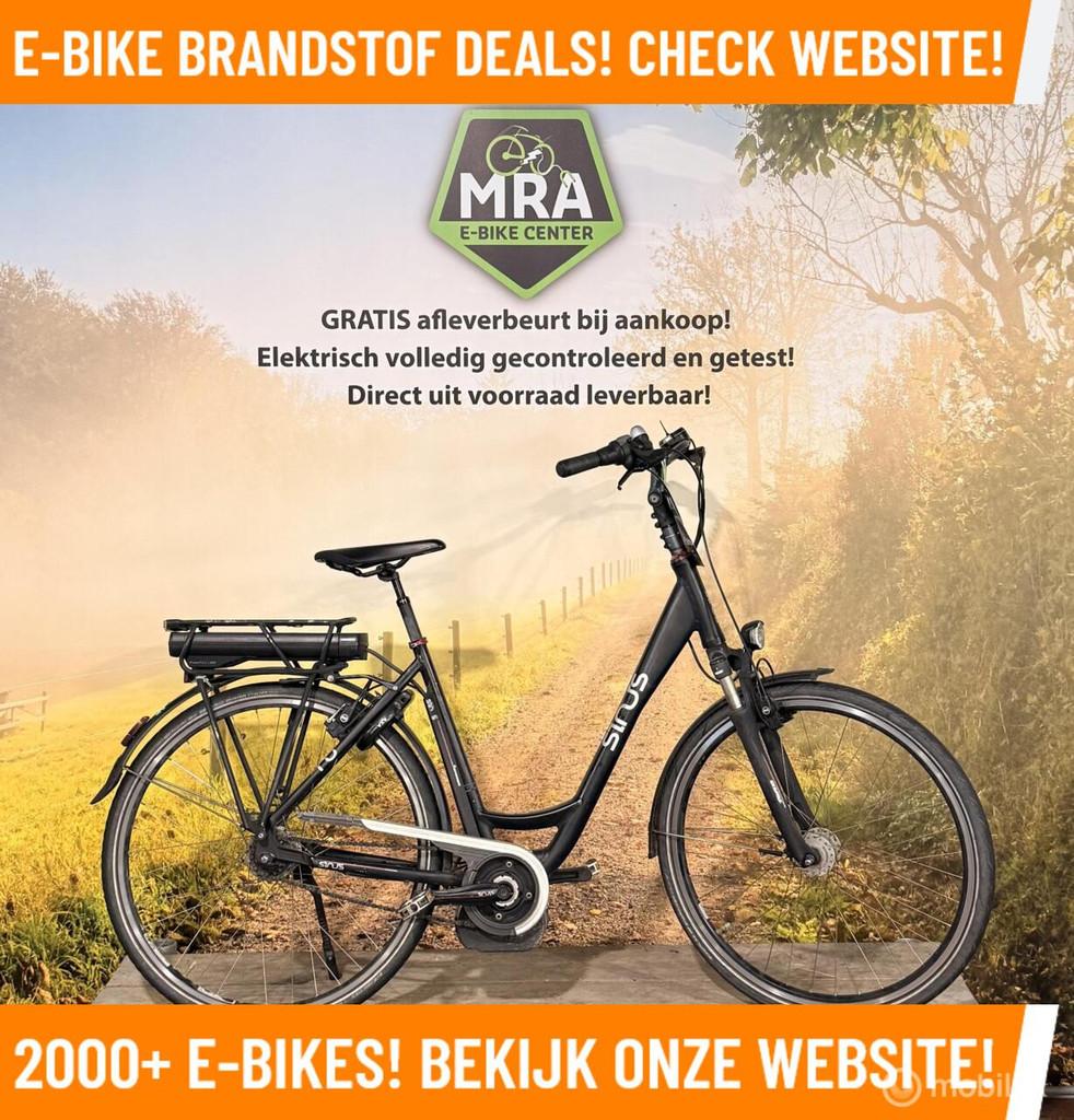 Winora Sinus Elektrische fiets met BOSCH midden motor!, Fietsen en Brommers, Elektrische fietsen, 51 tot 55 cm, Overige merken