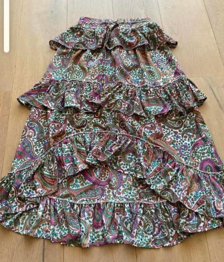 Rok boho ibiza, Ophalen of Verzenden, Zo goed als nieuw, Maat 38/40 (M), Onder de knie