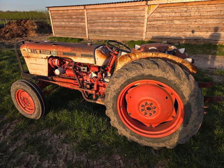 David Brown Smalspoor Tractor - Motorisch 100%, Zakelijke goederen, Agrarisch | Tractoren, Ophalen of Verzenden