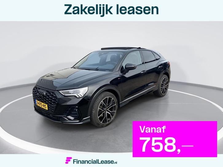 Audi Q3 Sportback 35TFSI/150PK S-tronic S Edition · Panoram, Auto's, Audi, Bedrijf, Lease, Financial lease, Q3, ABS, Achteruitrijcamera