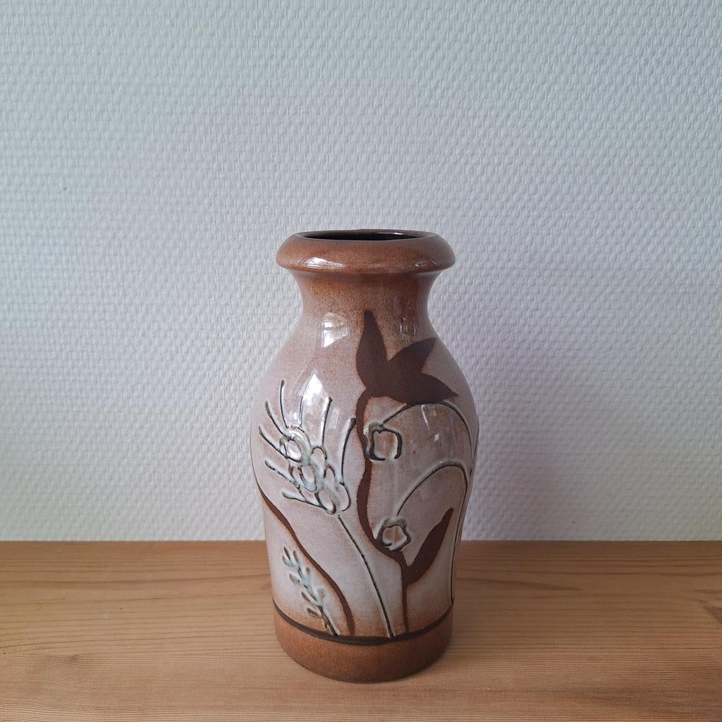 Vintage Scheurich West Germany vaas 208-21 cm., Ophalen of Verzenden