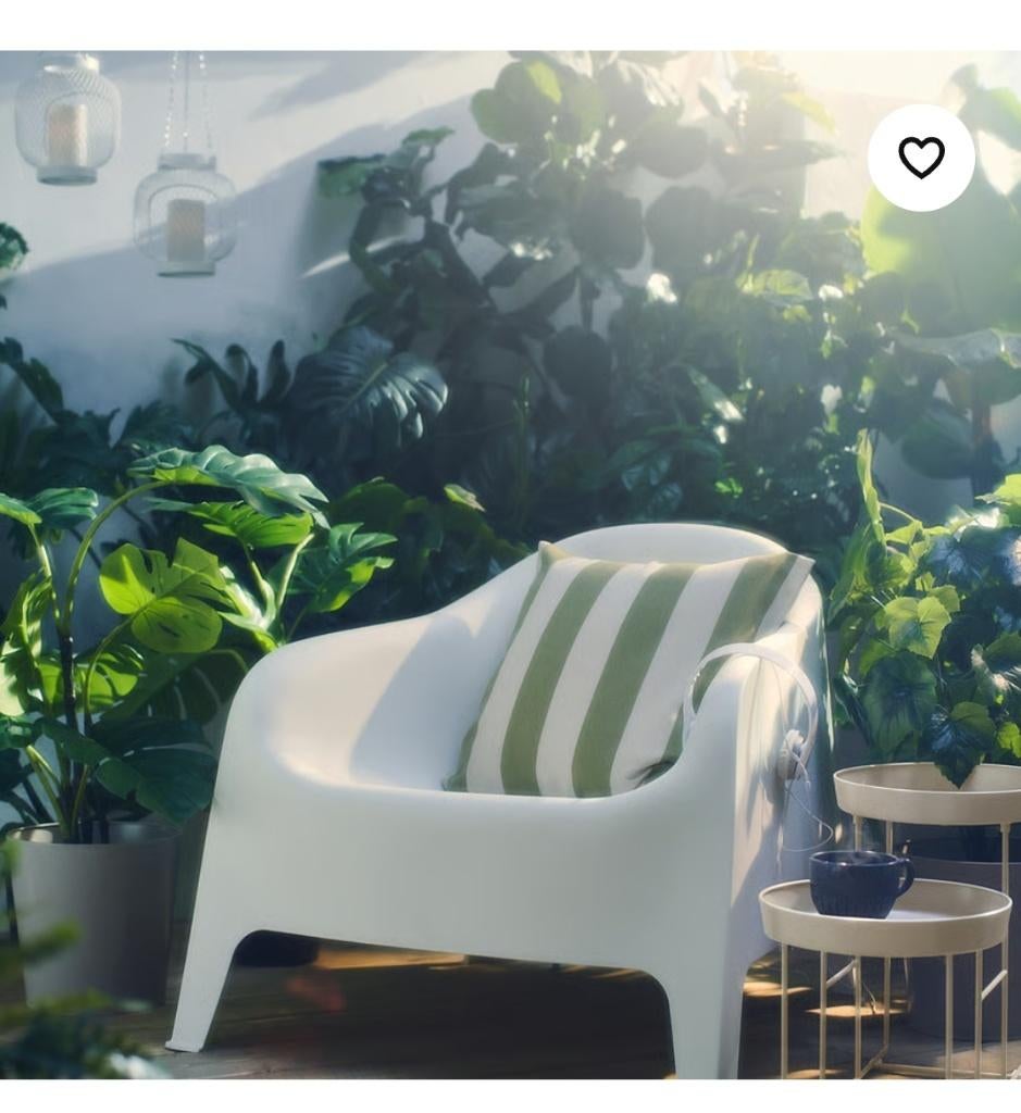 Tuinfauteuils Skarpo van IKEA, Tuin en Terras, Tuinstoelen, Ophalen, Zo goed als nieuw, Kunststof, Stapelbaar