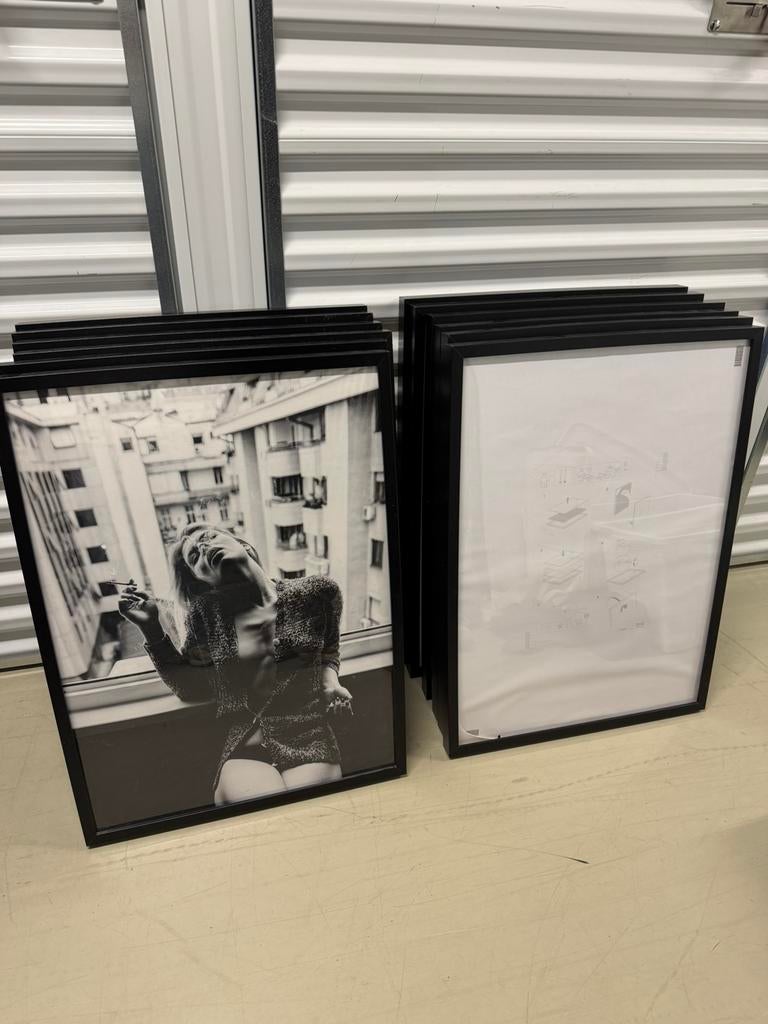 Fotolijsten 50x70, Ophalen, Zo goed als nieuw