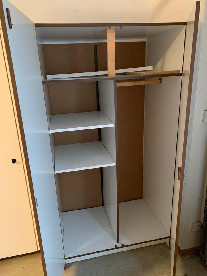 Witte kledingkast/opbergkast - 170x90x60 cm, Huis en Inrichting, Kasten | Kledingkasten, Gebruikt, 150 tot 200 cm, 50 tot 100 cm