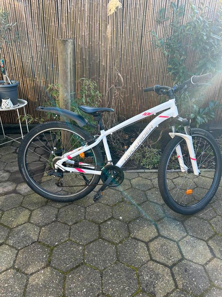 Rockrider ST 100 Mountainbike 27,5 inch, Fietsen en Brommers, Fietsen | Meisjes, Gebruikt, 26 inch of meer, Handrem, Versnellingen