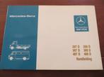Instructieboek Mercedes 207 D - 407 D +209 D -409 D 1984, Ophalen of Verzenden