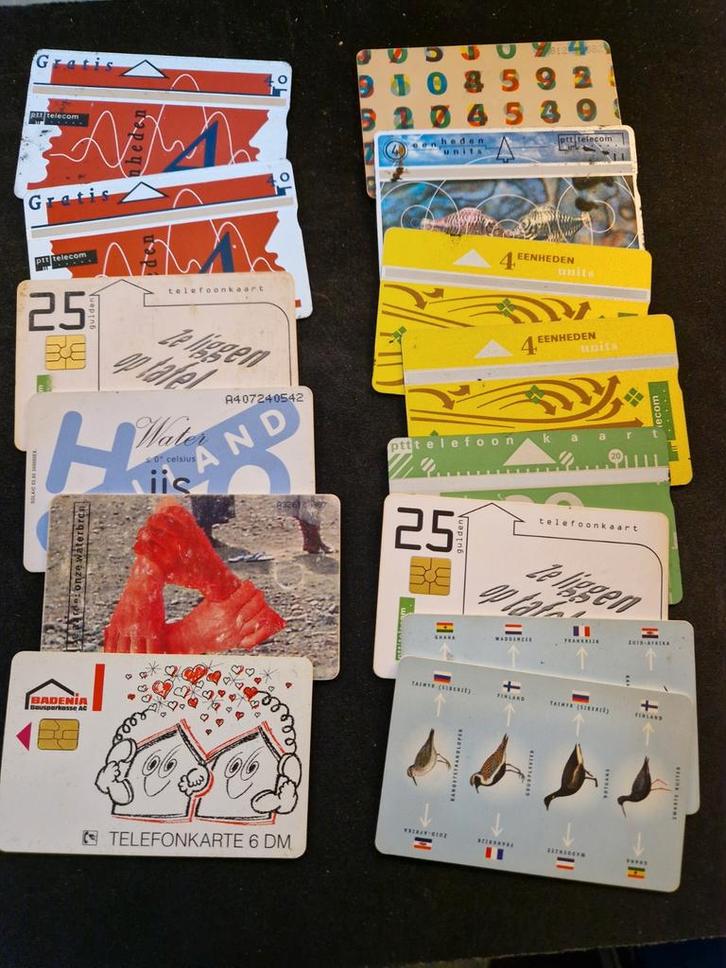 Oude telefoonkaarten, o.a. Corneille, Tsjechië, Verzamelen, Telefoonkaarten, Ophalen of Verzenden