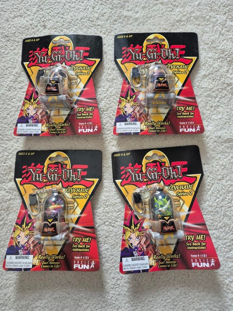 4x Yu-Gi-Oh! Keychain Series 2 - Nieuw in verpakking, Verzamelen, Speelgoed, Nieuw, Ophalen of Verzenden