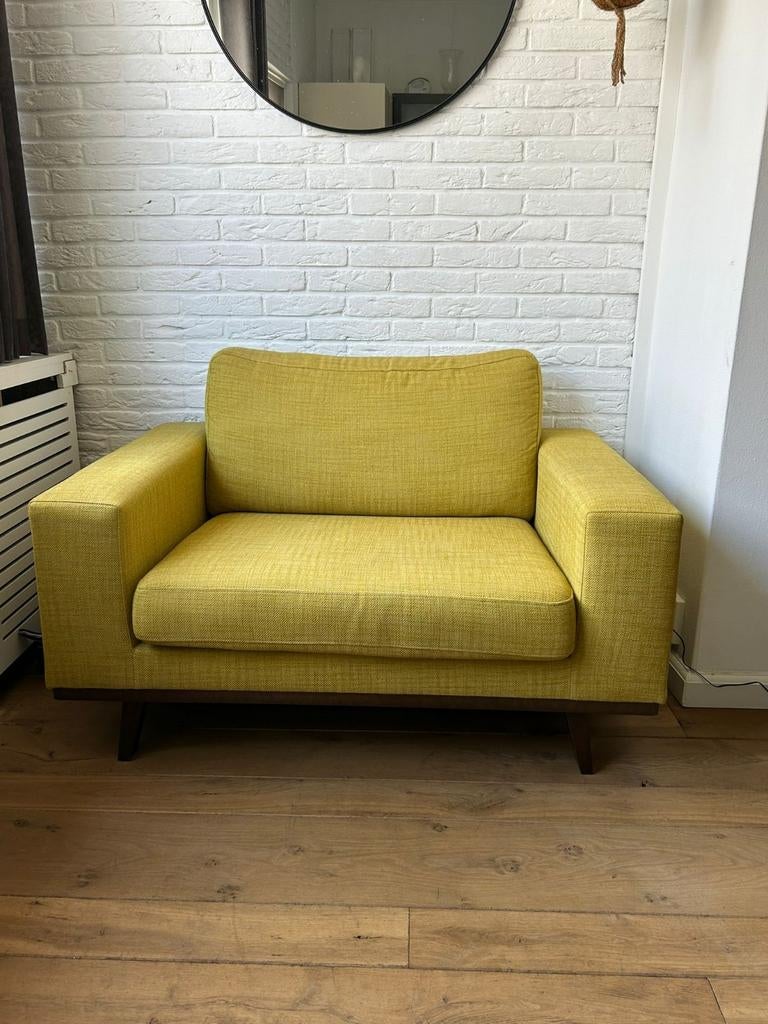 2 zits bank te koop, Ophalen, Gebruikt, 75 tot 100 cm