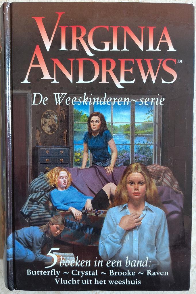 2+1 GRATIS Virginia Andrews De Weeskinderen serie - omnibus, Boeken, Romans, Zo goed als nieuw, Amerika, Ophalen of Verzenden