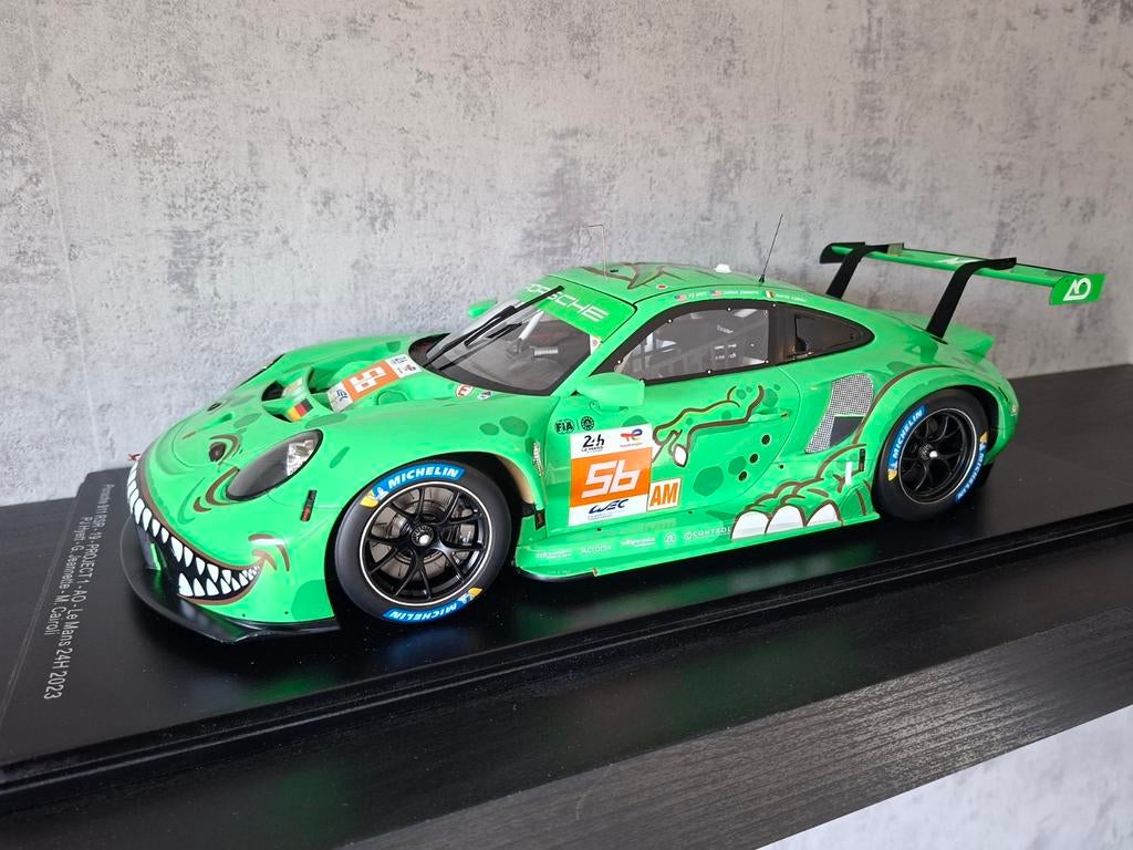 1:12 SPARK Porsche 911 RSR #56 24H Le Mans 2023, Onbekend, Nieuw, Ophalen of Verzenden, 1:9 t/m 1:12