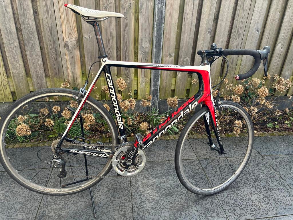 Cannondale SuperSix racefiets - 63 cm frame, 28 inch, Gebruikt, Carbon, Heren
