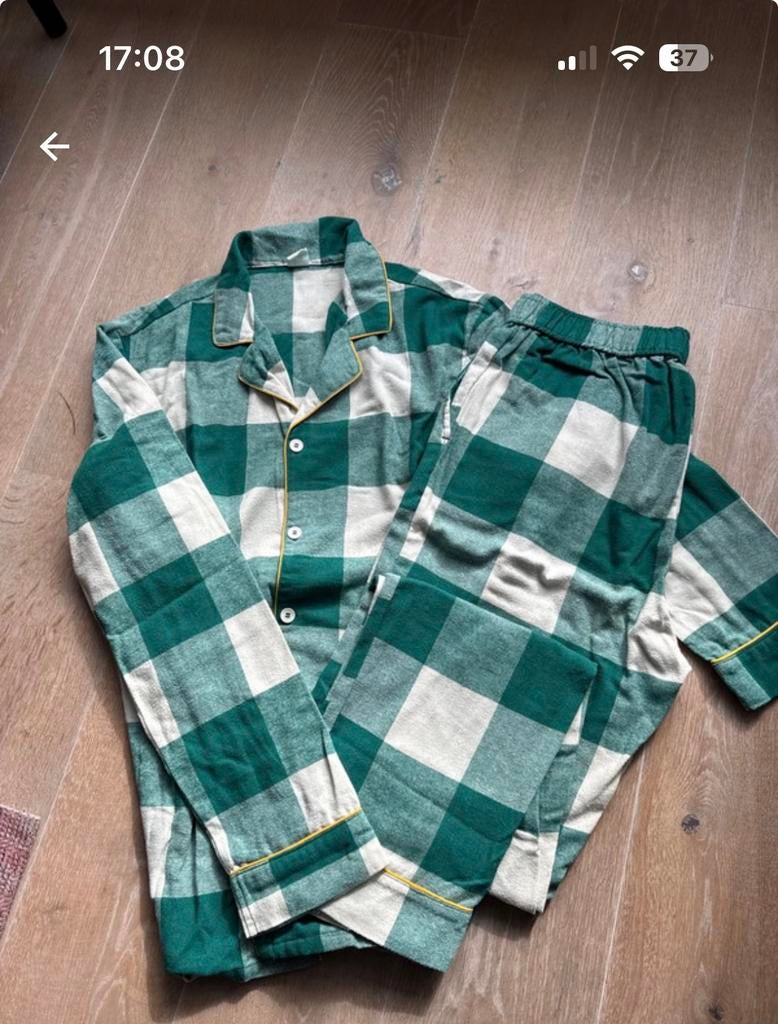 Hema pyama’s maat M en L, Ophalen of Verzenden, Zo goed als nieuw, Maat 38/40 (M)