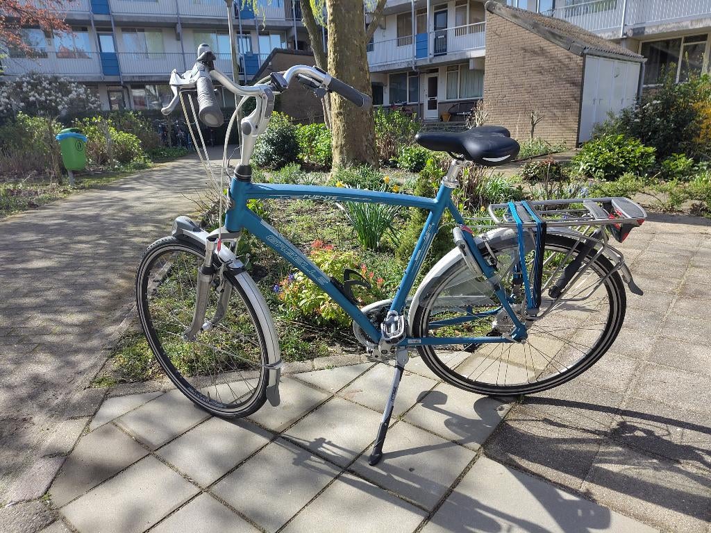 Gazelle Fuente Xtra herenfiets te koop, Fietsen en Brommers, Fietsen | Heren | Herenfietsen, Ophalen, Versnellingen, Zo goed als nieuw