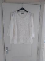 Dames shirt mt 44, Wit, Maat 42/44 (L), Ophalen of Verzenden, Zo goed als nieuw