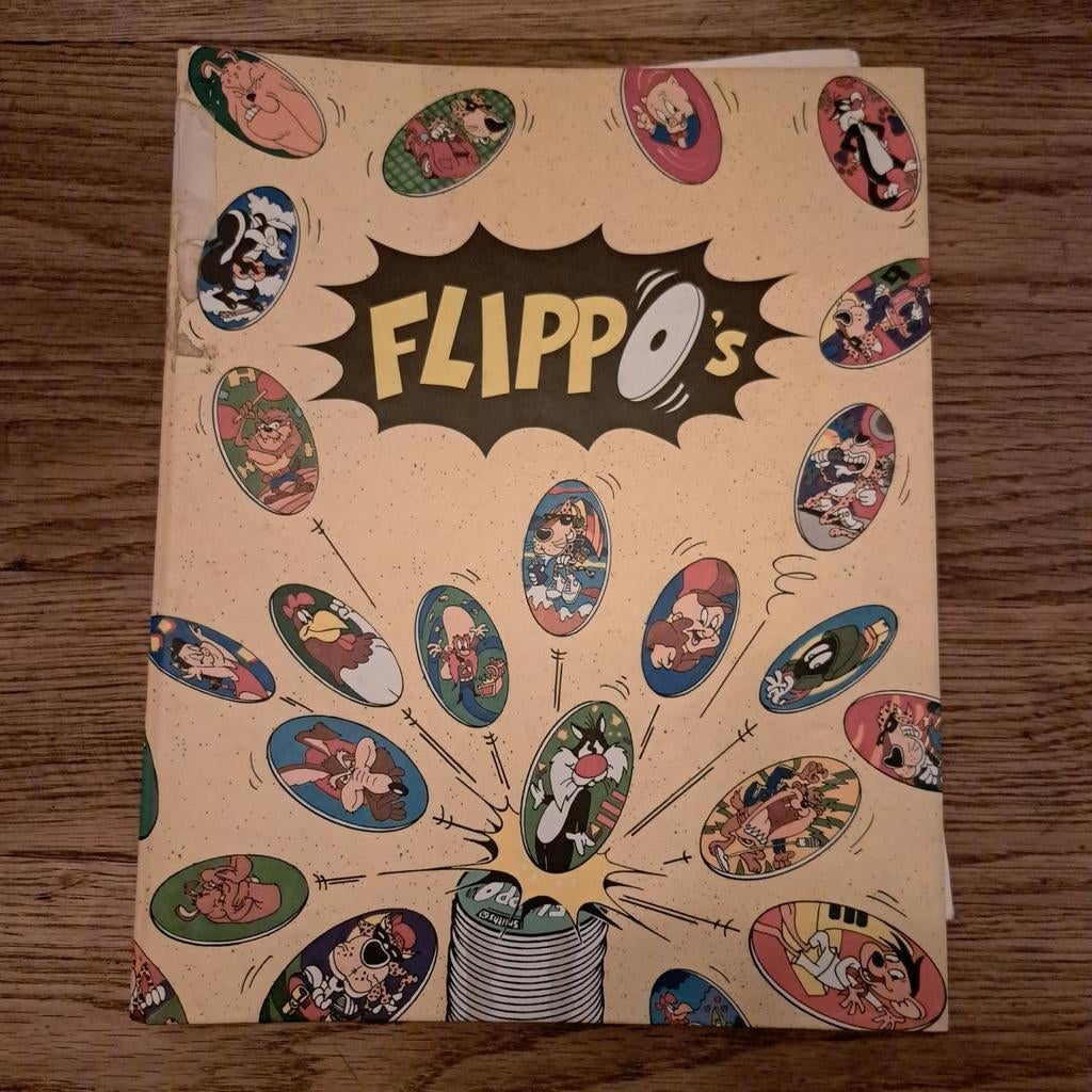 Flippo map met poster, Verzamelen, Ophalen of Verzenden, Map, Album of Poster, Met verzamelmap(pen)