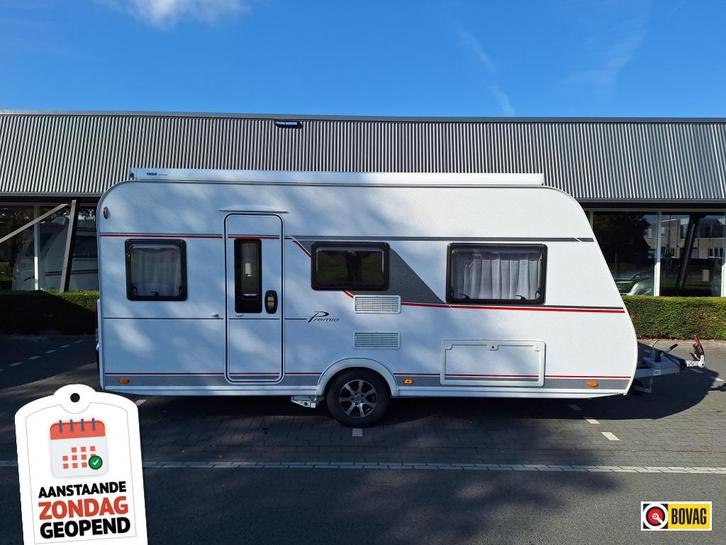Bürstner Premio 490 TL MOVER, LUIFEL, VOORTENT, Caravans en Kamperen, Caravans, Bedrijf, tot en met 4, 1000 - 1250 kg, Standaardzit
